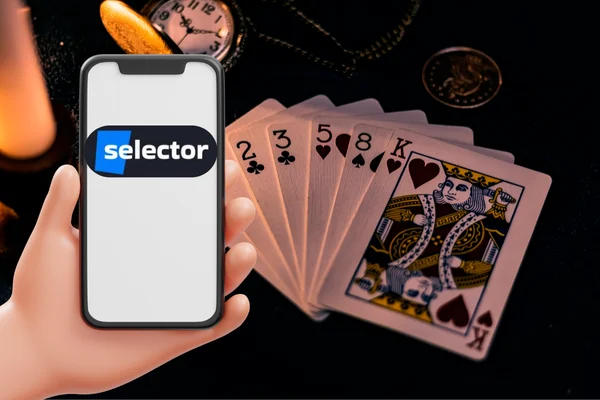 Интерфейс входа Selector Casino